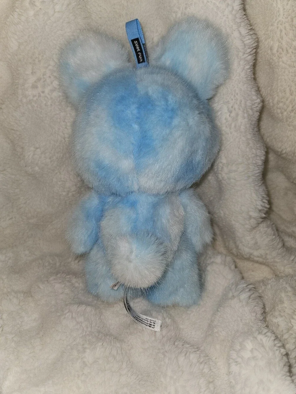 NOMMI Weather Forecast Drizzle Blue Yellow Raincoat 3 Eye Option Soft Plush Doll